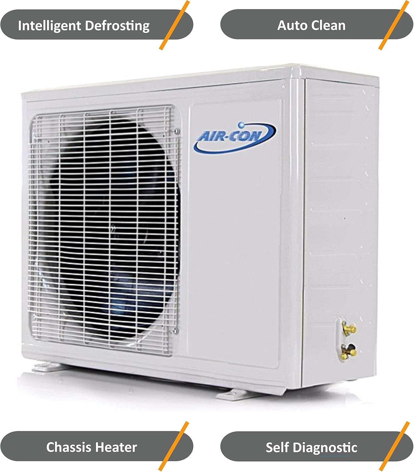 24000 BTU Ductless Air Conditioner – Mini Split AC/Heating System - 2 Ton Pre-Charged Inverter Heat Pump – 21 SEER - 25’ Lineset & Wiring - 100% Ready to Install - USA Parts & Support | Blue Series 4
