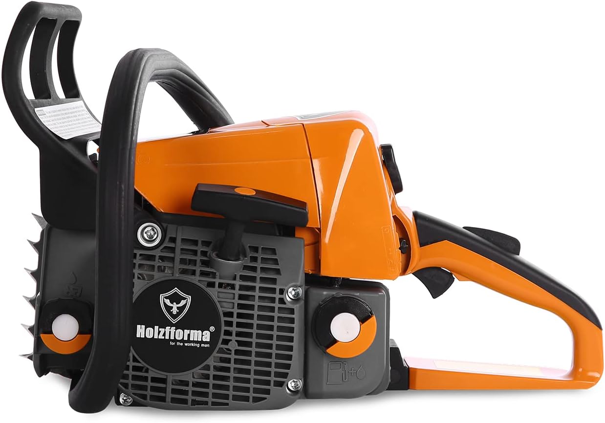 Holzfforma 45.4cc O Dark Gray G255 Gasoline Chain Saw Power Head Only Without Guide Bar and Saw Chain Are For MS250 MS230 MS210 025 023 025 Chainsaw