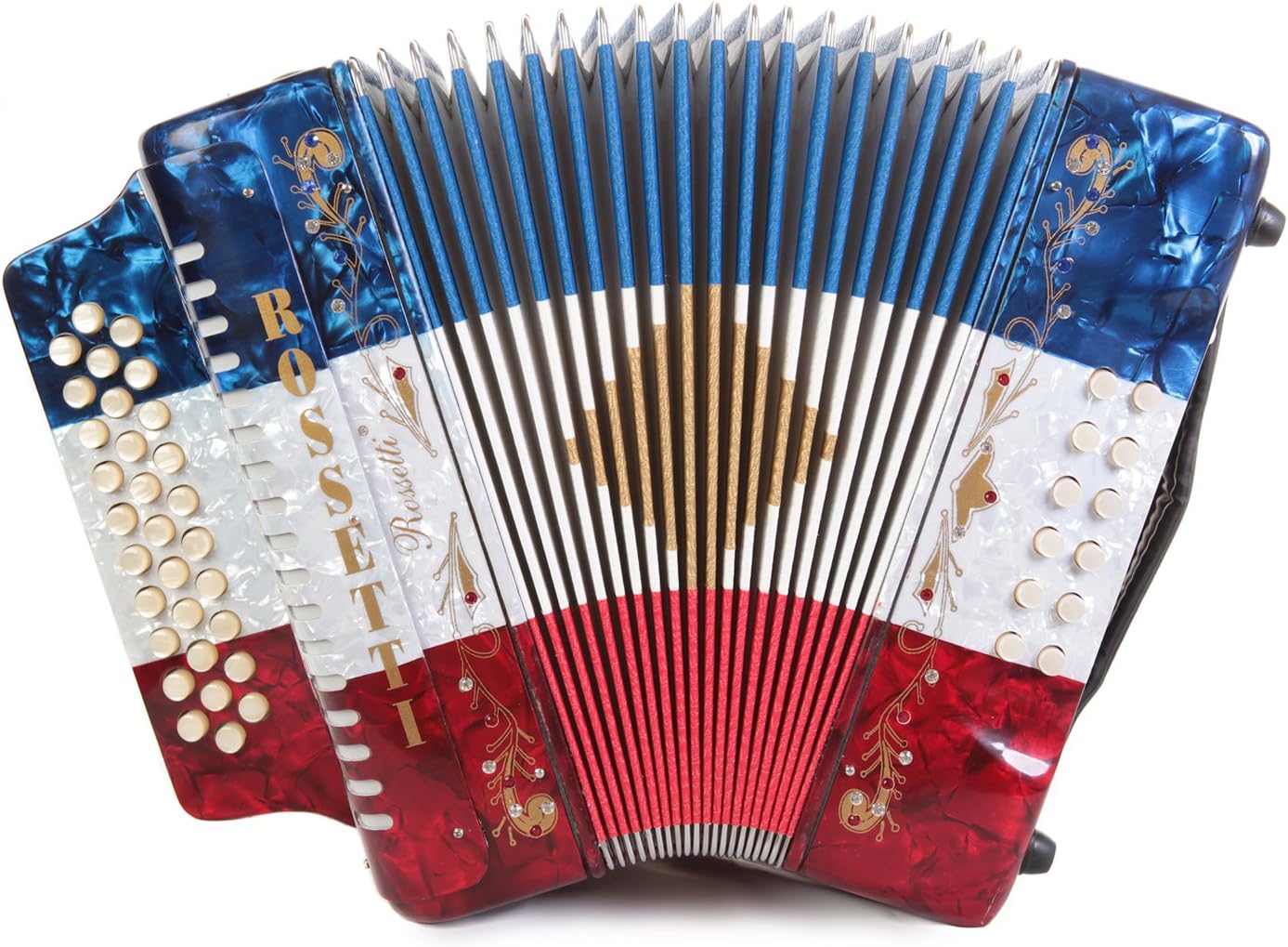 Rossetti, 31-Key Accordion (ROS3112-GCF-USA)