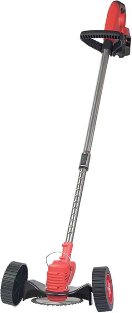 Electric Lawn Mower, Handheld Electric Lawn Mower Lithium Electric Weeder Small Handheld Household Lawn Mower for Garden, Villa