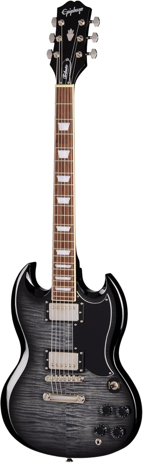 Epiphone SG Tribute Plus, Ebony Burst