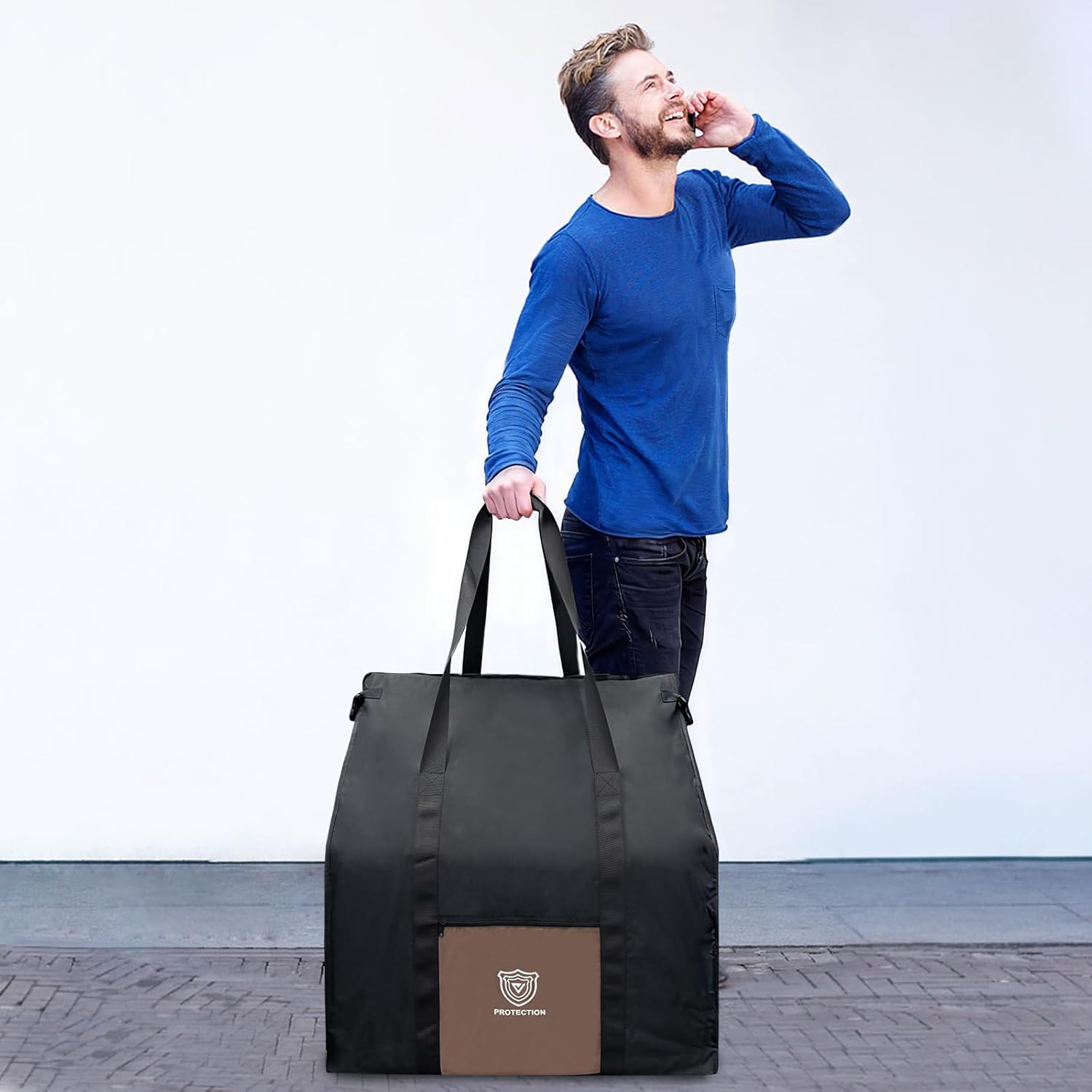 Large Faraday Bag for Generators, Computers & Electronics – Military-Grade EMP & RFID Protection, RF Signal Blocking Cage 30