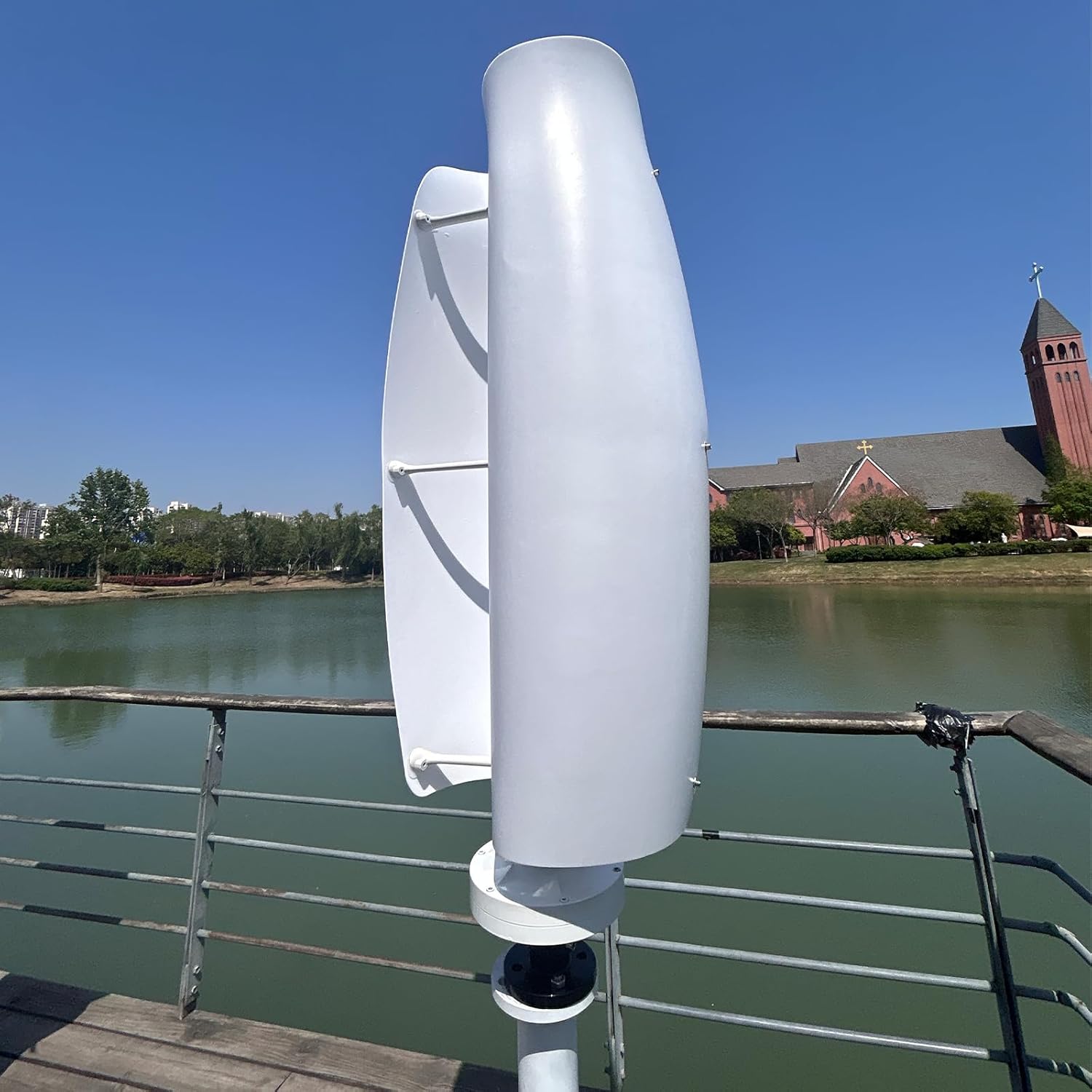 1000W Vertical Wind Turbine Generator AC 12V/24V/48V with MPPT Charge Controller, Home Wind Generator for Home RV Marine Electricity Off Grid System (48V 1000W Purple)