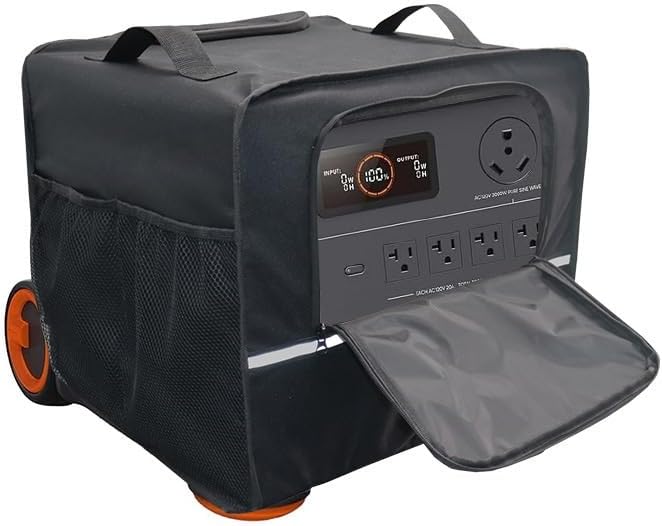 Generator Cover Generator Shed Enclosure, Waterproof 600D Universal 3500-4500 Watt Outdoor Generator Storage Box