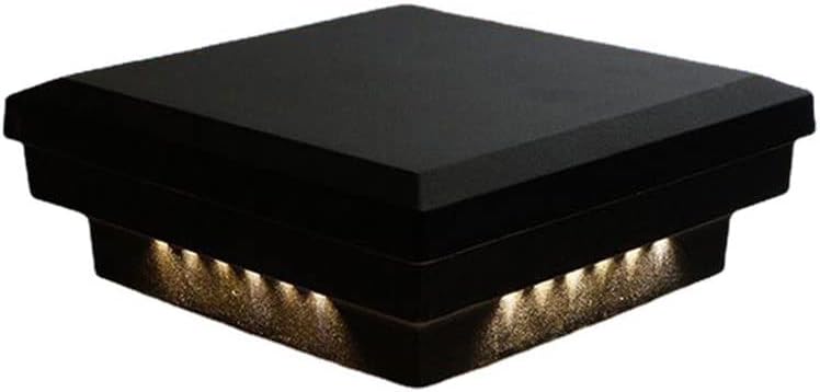 Outdoor Lighting for Fence Restaurant Landscape Lamp Solar Light Stainless Steel Solar Column Light Fence Garden Post Cap Lights Anti-Rust Waterproof Decorative LED Pillar Lamps