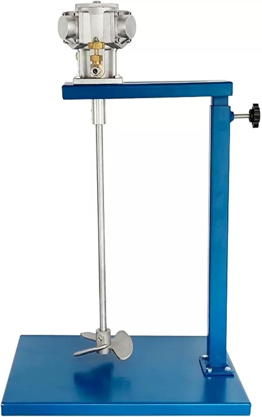 1/8HP Lifting Pneumatic Mixer, IBC Air Agitator, Pole Length 40CM, Air Mix Paint Stirring Machine, for Paints, Coatings, Glues, Inks, Food, Silicone Oil, Chemical Materials