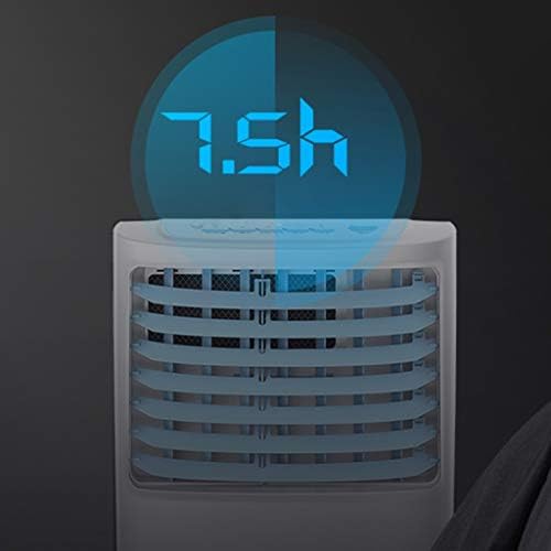 Portable Air Conditioner Fan Evaporative Cooler, Bladeless Air Cooler Portable Humidifier with Remote Control & Electric Fan, 3 Modes Air Conditioner for Indoor Home Office Dorms