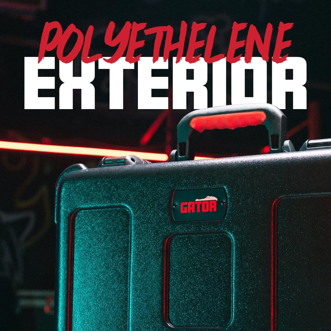 Gator Cases Frequent Flyer Mini Amp Modeler Case with Configurable Interior, TSA-Approved Latches (GTSA-GTR-MINIAMPMOD)