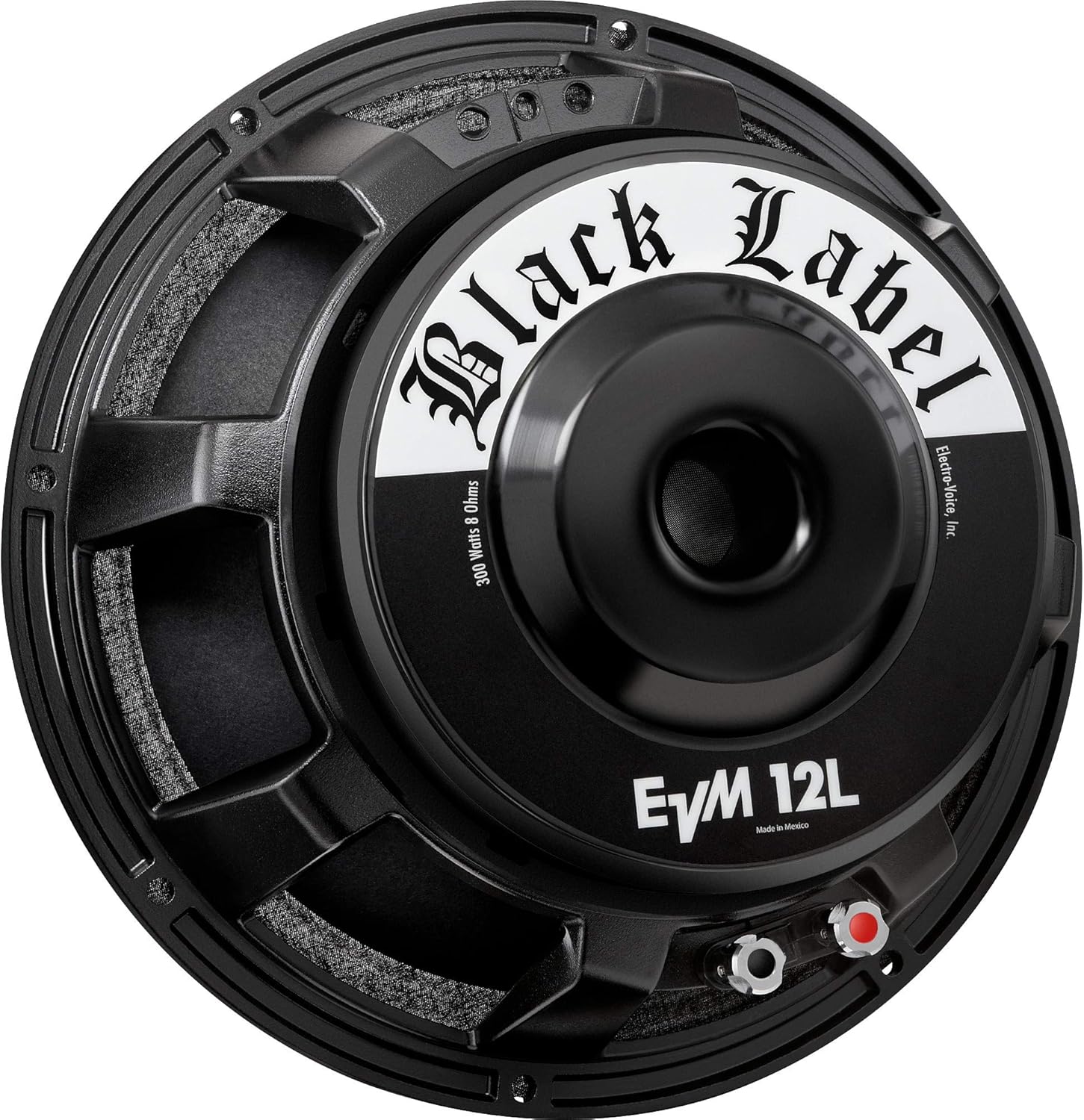 Electro-Voice EVM12L Black Label Zakk Wylde Signature 12-inch 300-watt Guitar Speaker - 8 Ohms