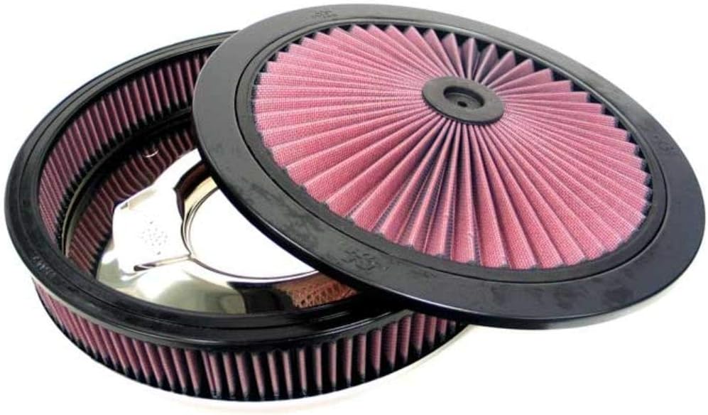 K&N X-Stream Top Air Filter: High Performance, Premium, Washable, Replacement Engine Filter: Shape: Round, 66-3000