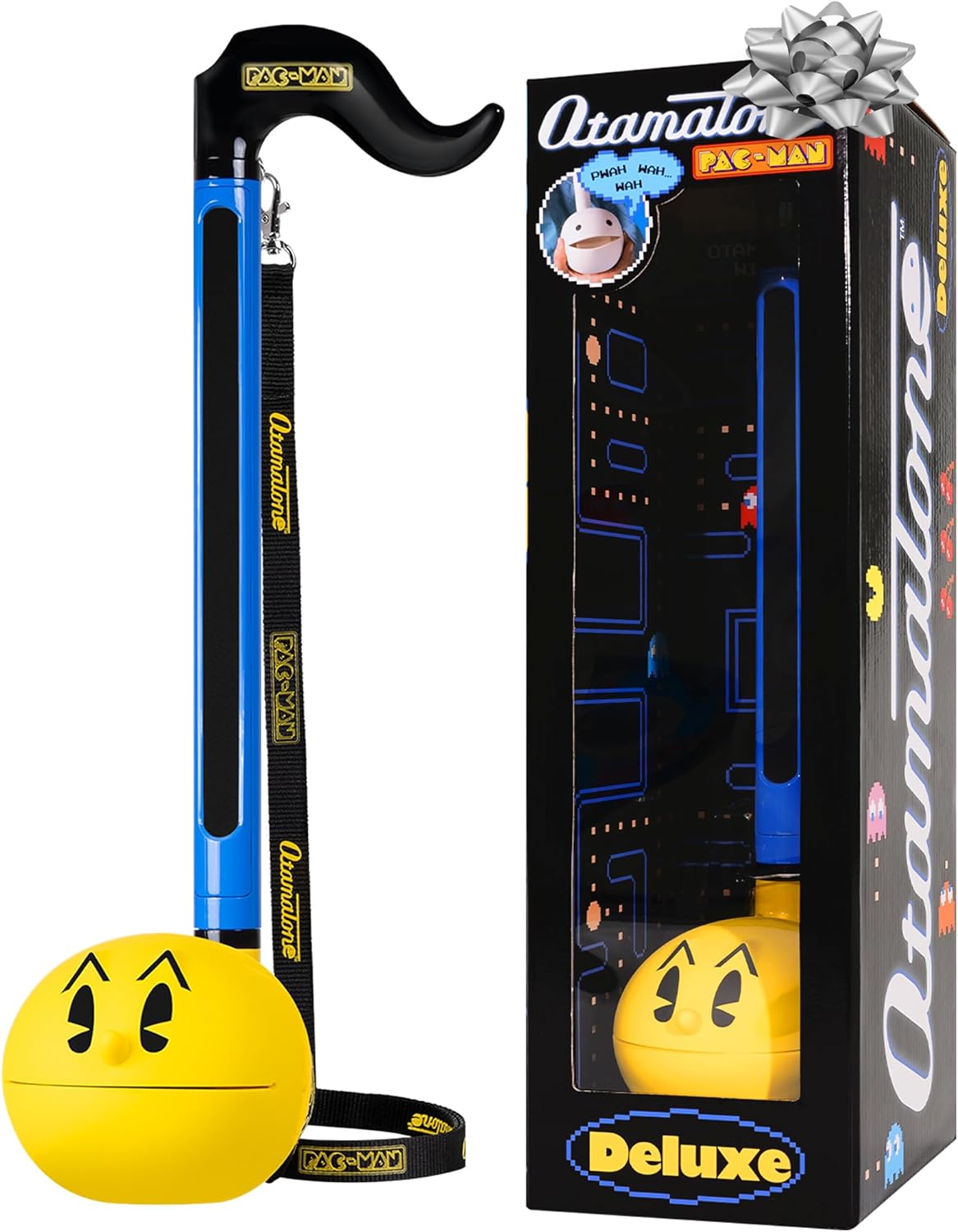 Otamatone Deluxe PAC-Man Electronic Musical Instrument for Adults Portable Synthesizer Digital Electric Music from Japan by Maywa Denki Cool Stuff Gifts [English Instructions]