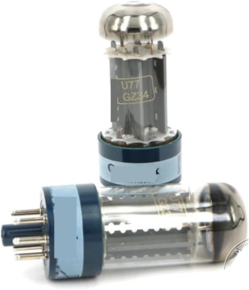 GZ34 Tube U77 Replaces 5AR4/274B/5U4G Vacuum Tube Precision Matching Suitable for Amplifier(2 pcs)