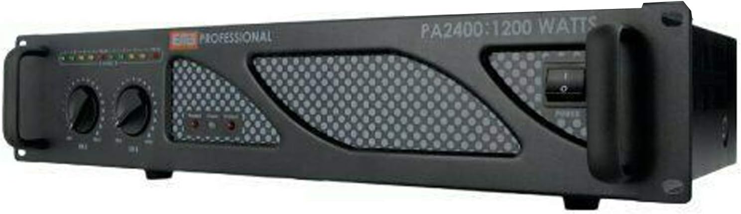 EMB Pro - PA4400 - Rack Mount Professional Power Amplifier - 2200 Watts PA Band Club