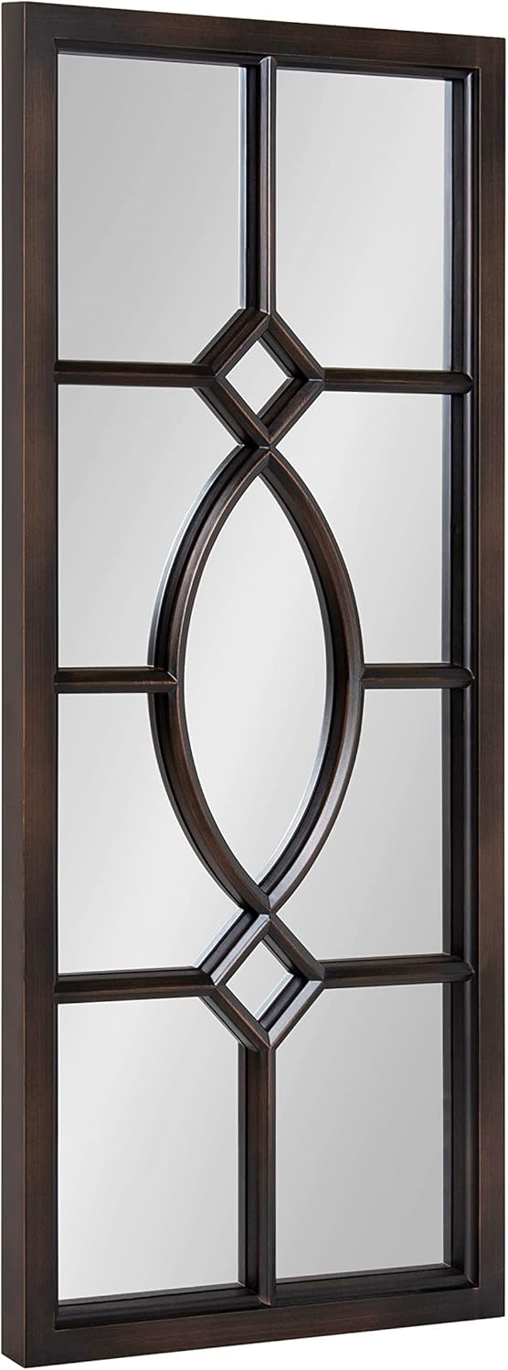 Kate and Laurel Cassat Window Wall Accent Mirror, 13