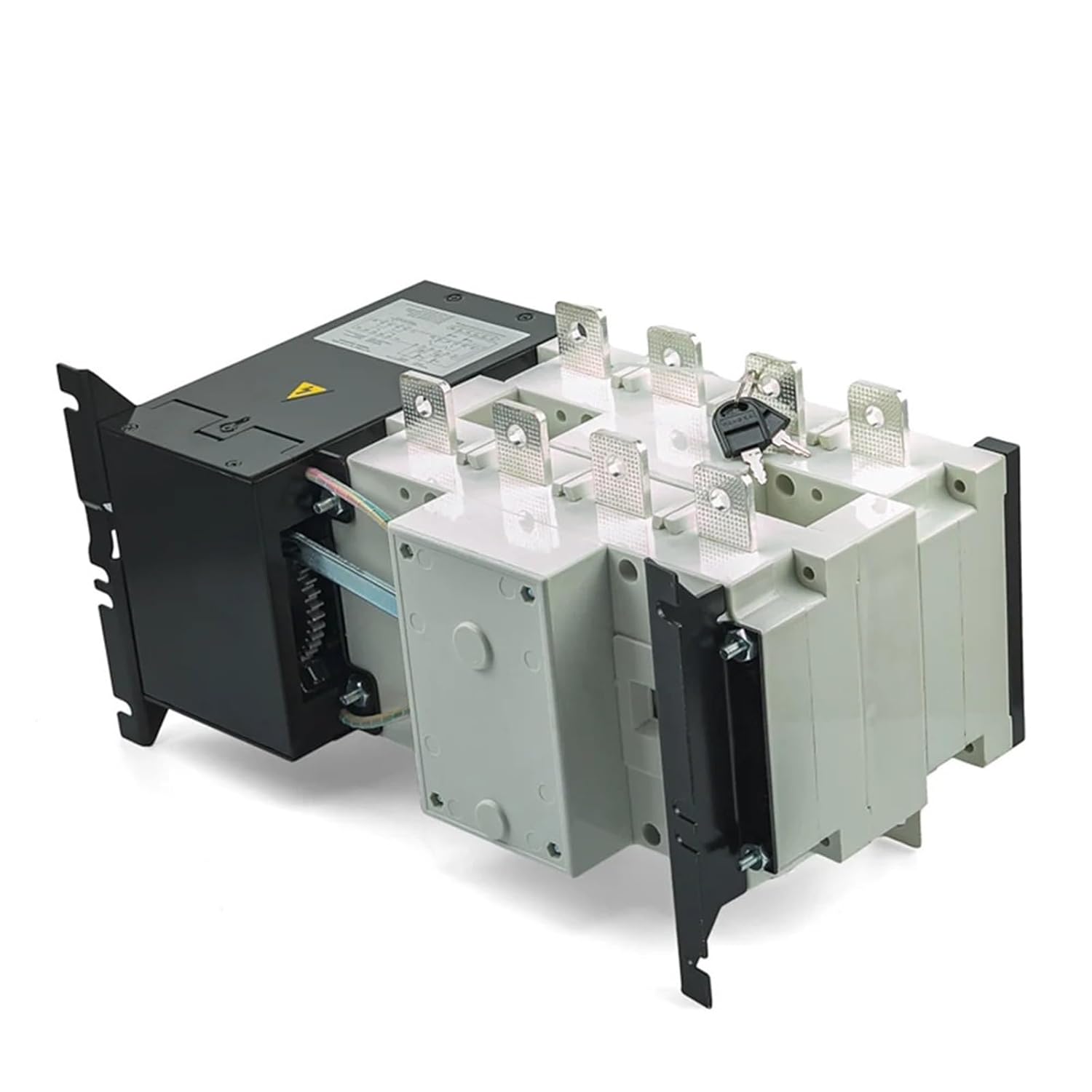 YES1 GA Series ATS Generator Dual Power Automatic Transfer Switch AC220V 400A 630A 4P Circuit Breaker YES1-ATS-630A-4P(630A 4P ATS)