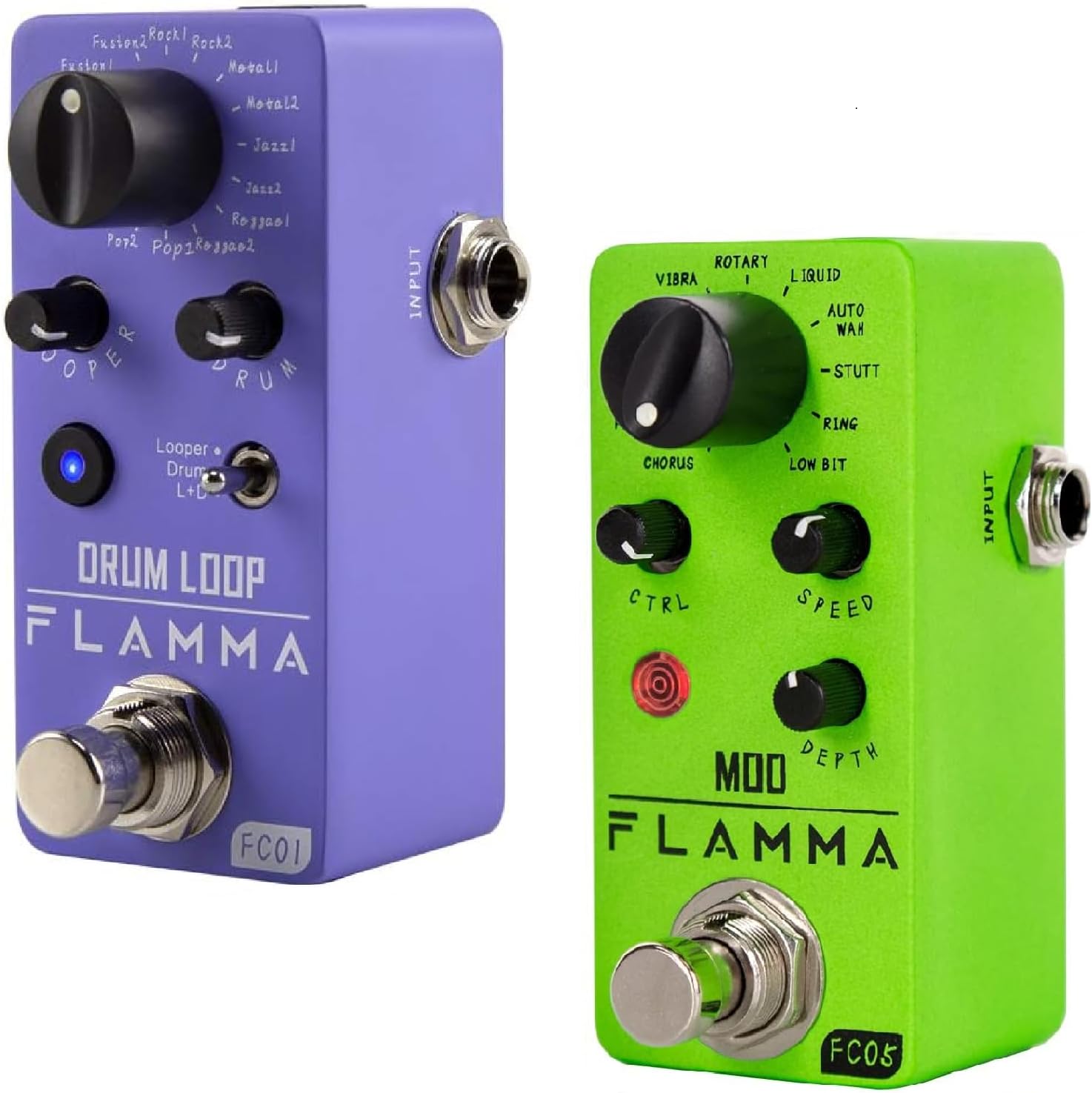 FC01 Drum Looper Pedal and FC05 Modulation Pedal