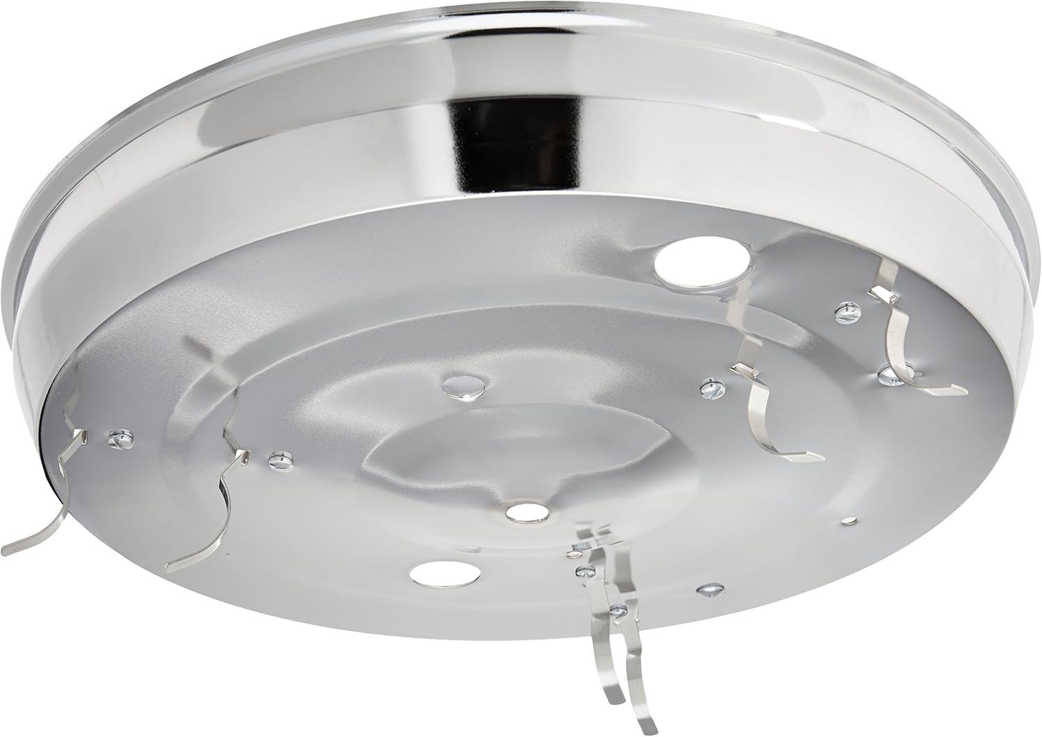 Sunlite 54CR 12-Inch 2-Light Multipurpose Circline Ceiling Fixture, Chrome Finish