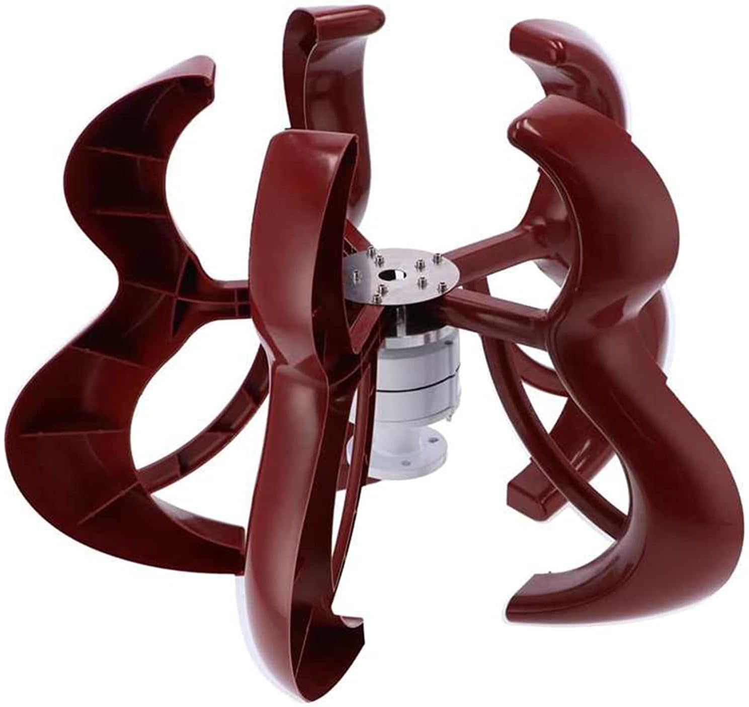 8000W 12V 24V 48V Vertical Wind Five Blades with Controller Wind Power Generator Kit Home Camping