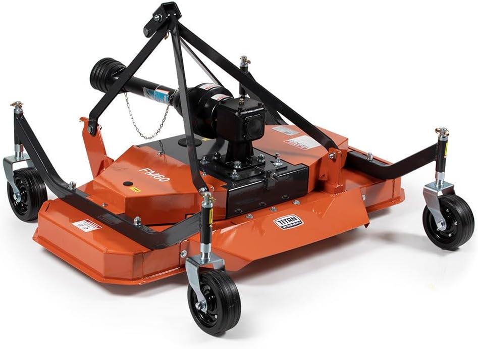 Titan Attachments 3 Point PTO Finish Mower, 60