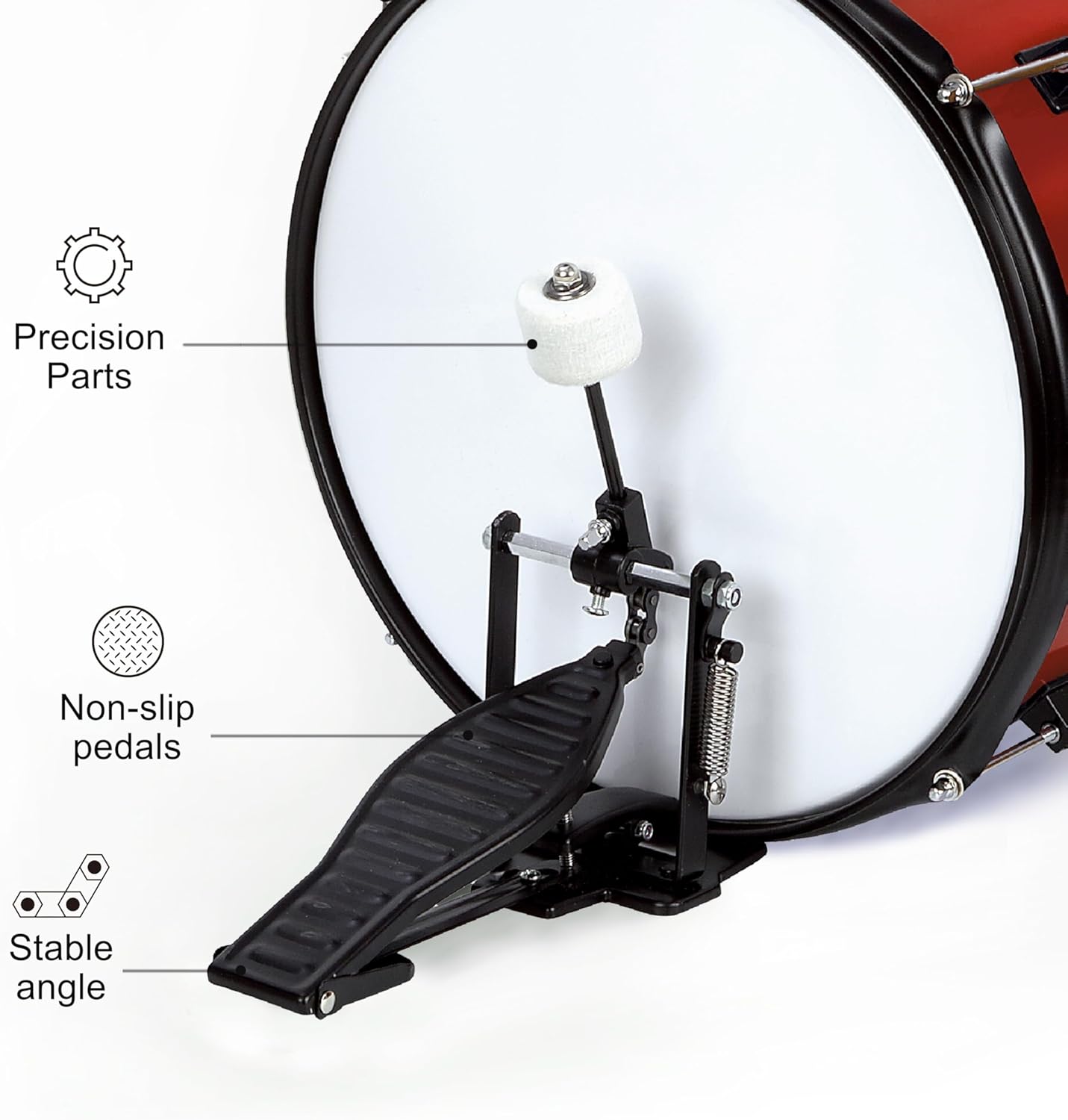 5-piece Kids/Junior Drum Set 13