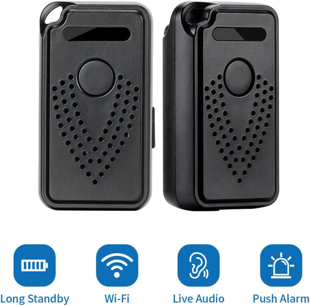 480Hr WiFi Mini Voice Recorder Live Stream 128G Voice-Activated Audio Recorder Digital Voice Recorder for Meetings, Interviews, Classroom