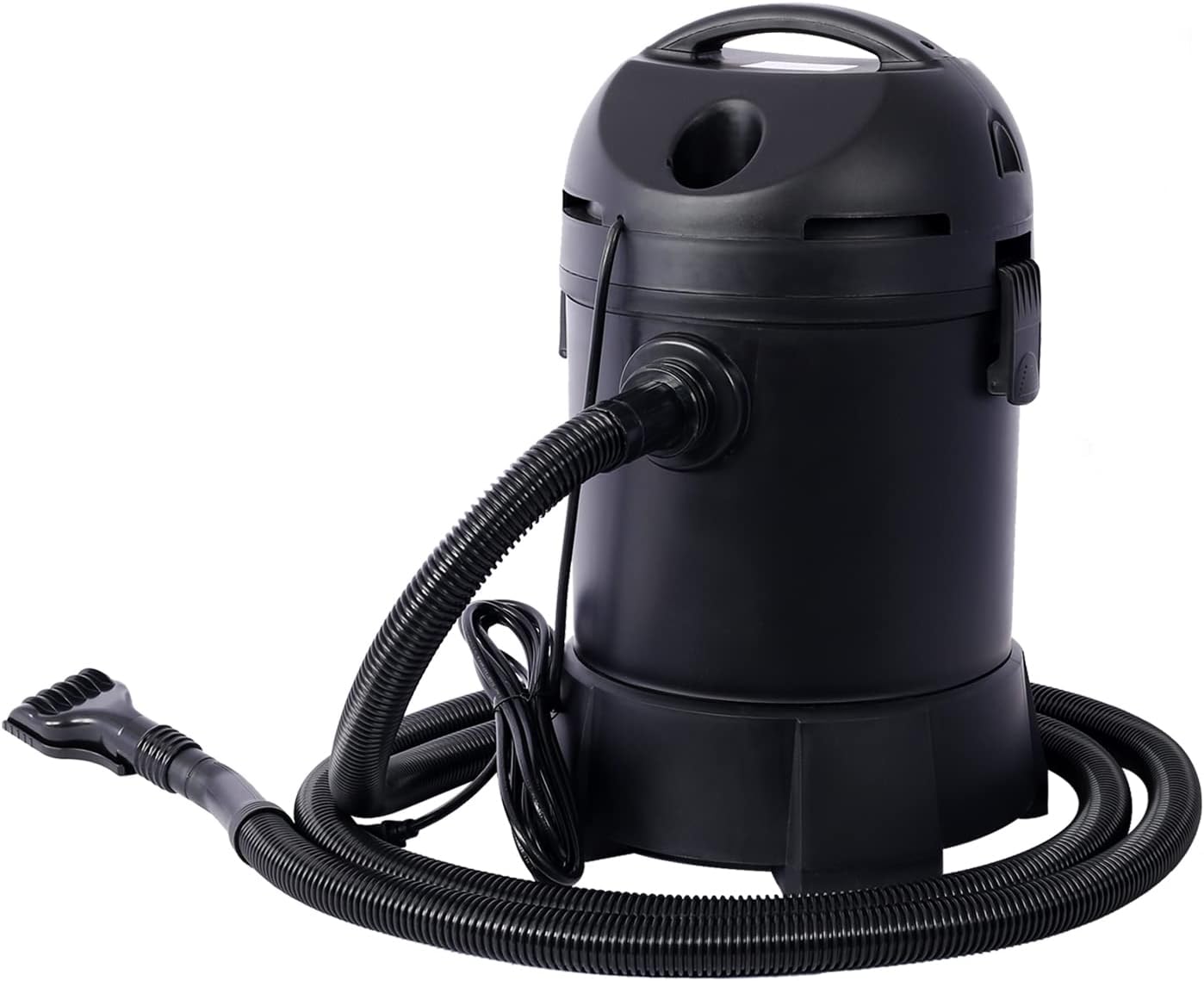 Pond Vacuum Cleaner, 1400 Watt Motor Pond & Water Garden Vacuum System with 14ft Intake Suction Hose, 4 Extension Tubes, 3 Vacuum Nozzles, a 6.5 Foot Output Hose, and a Debris Collection Bag