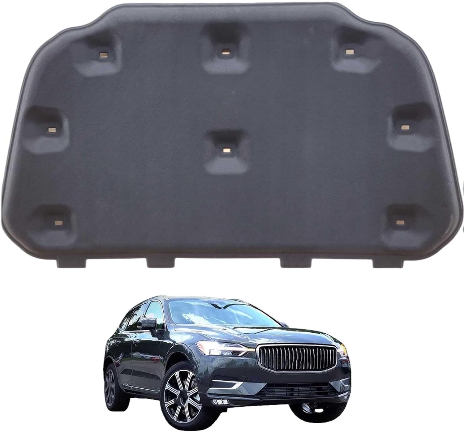 Car Front Hood Engine Sound Pad for Volvo xc60 2018-2023 OE:31402485, Heat Insulation Cotton Mat Cover Soundproof Car Accessories