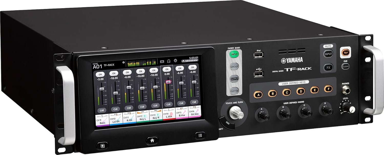 TF-Rack 40-Channel Rack Mount Digital Mixer