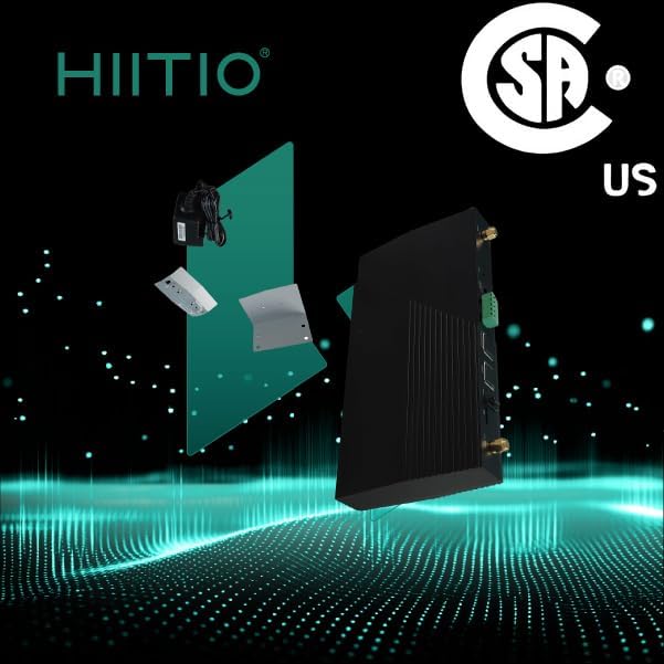 Micro Inverter Data Management Unit, Secure TLS Encryption & Dual-Power Redundancy, Dual-Power Backup | Solar Plant/Wind Farm Monitoring, Industrial Automation - CSA Listed