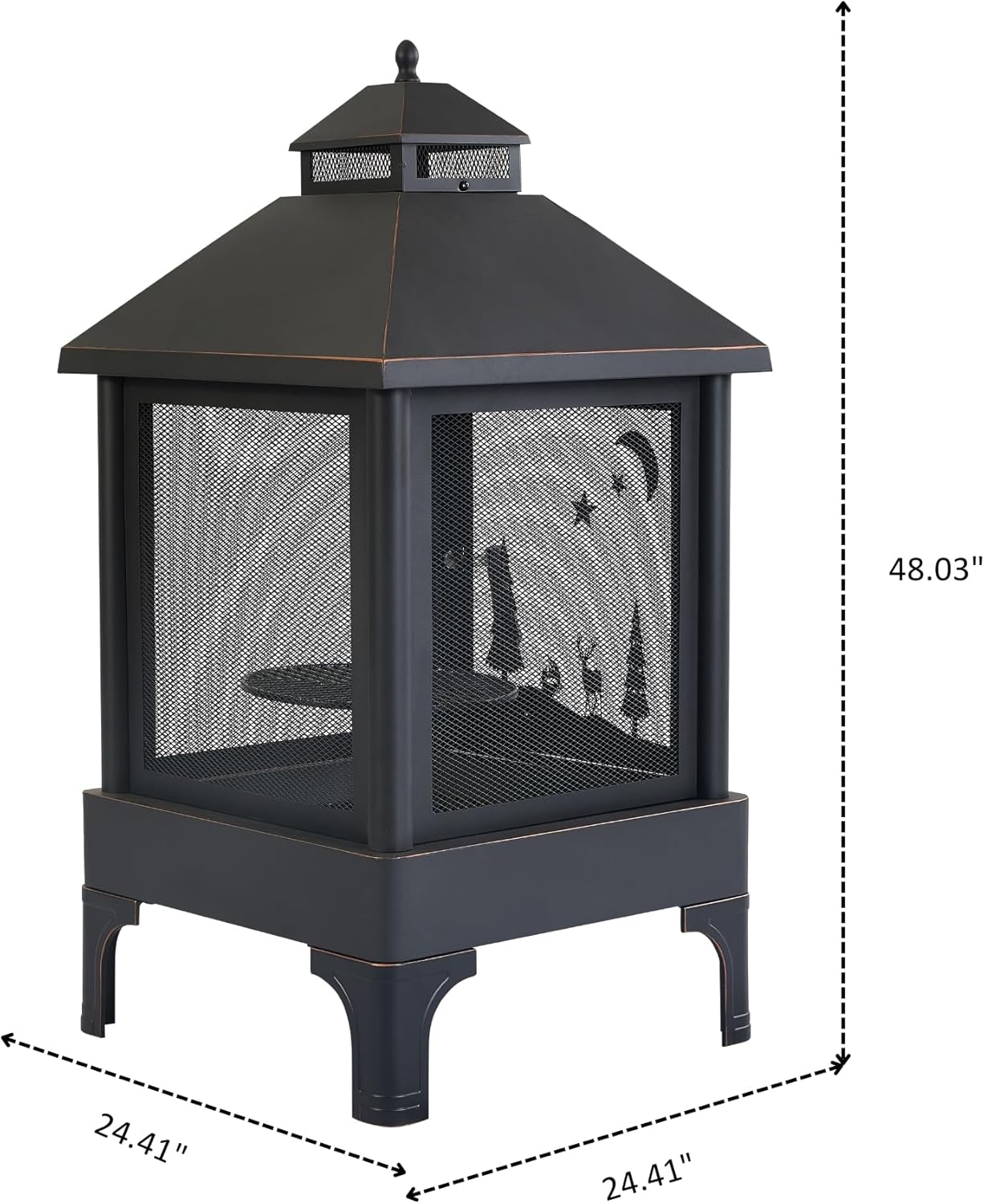 Fire Pit & Outdoor Fireplace, 24.41