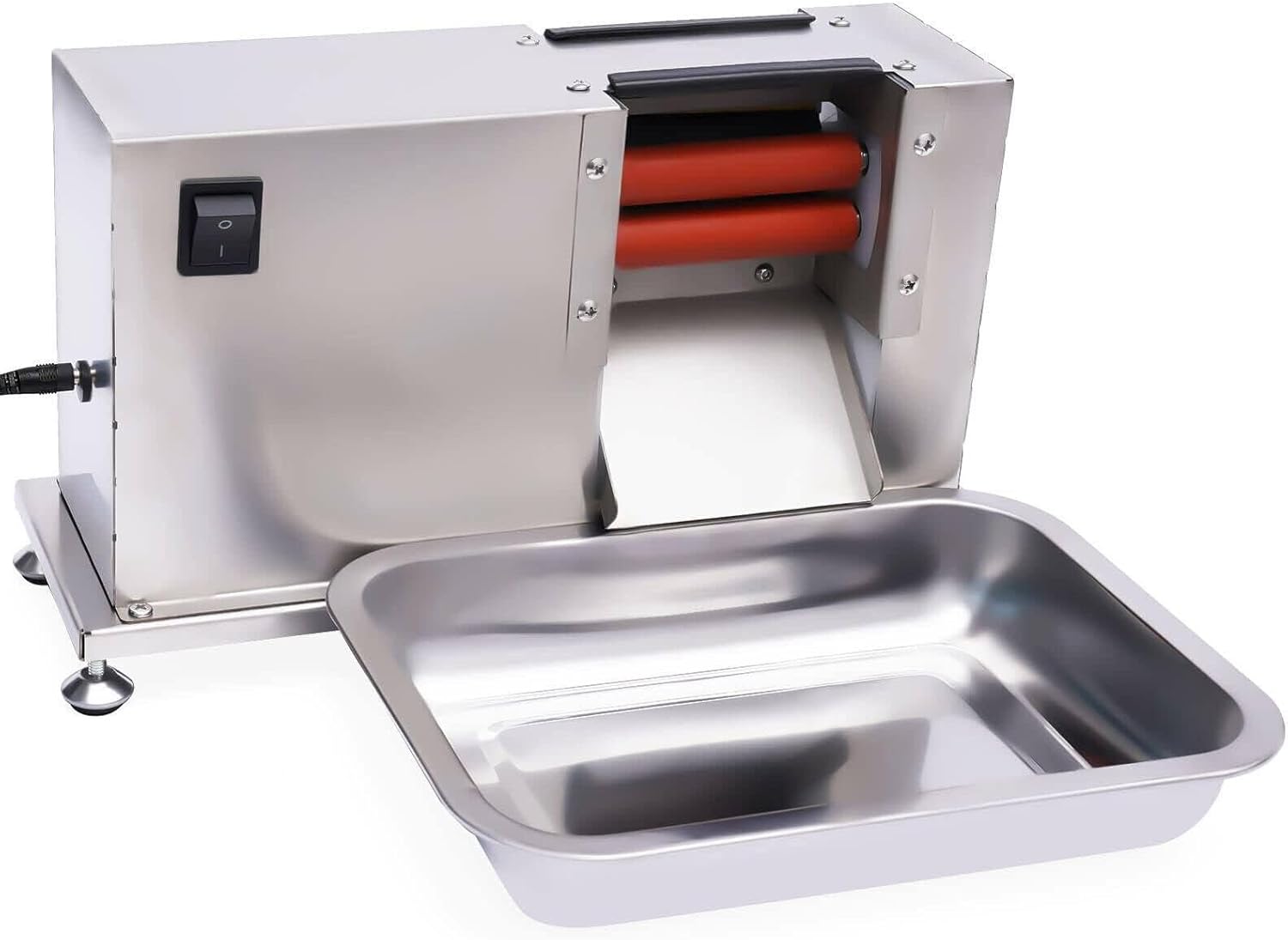 Electric Pea Sheller Machine, Commercial Pea Sheller Machine, Semi-Automatic Pea Bean Sheller Machine for Home Restaurants - 22 Lbs/H,