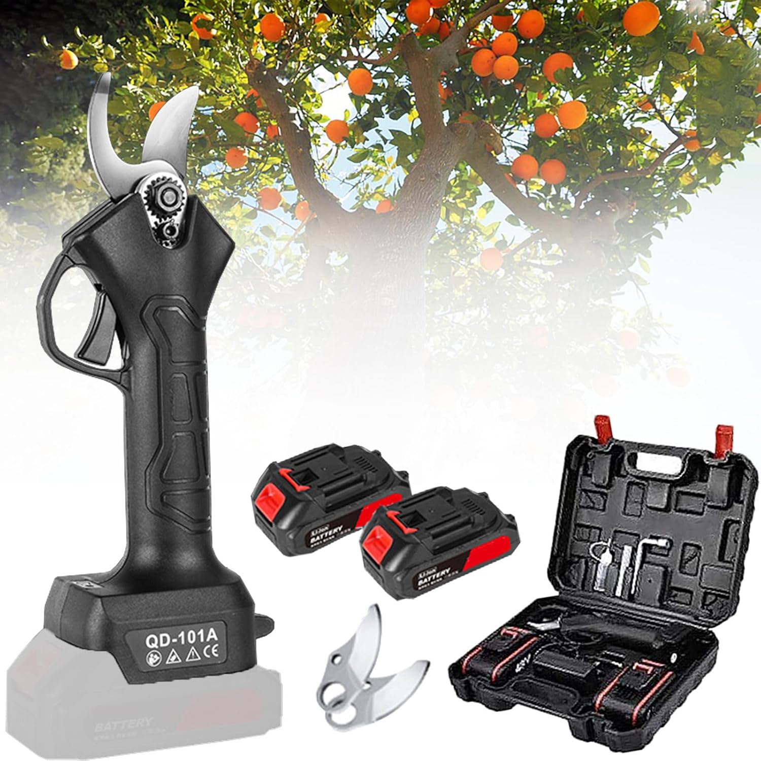 Electric Pruning Shears, Cordless Power Pruner 1.37