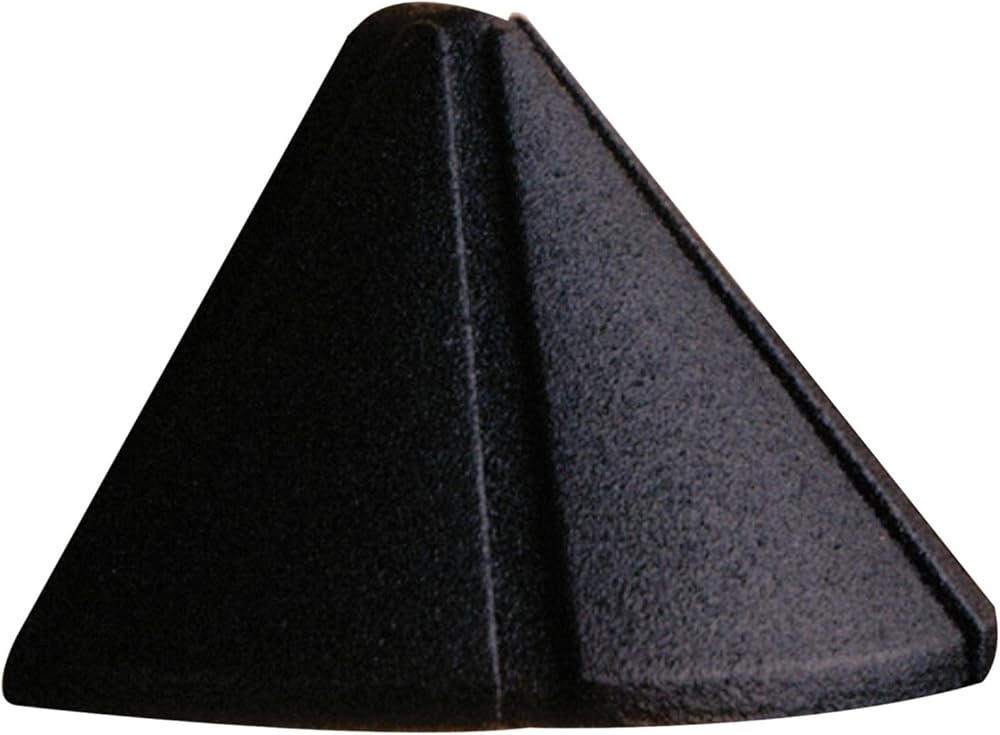 Kichler 15065BKT Six Groove Deck 1-Light 12V, Textured Black