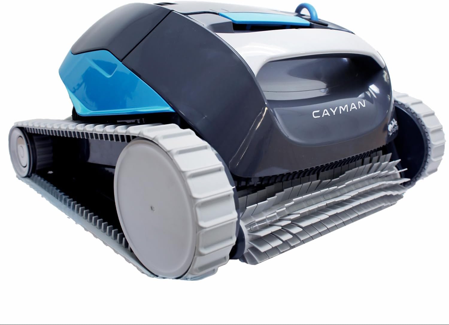 Dolphin Cayman Automatic Robotic Pool Cleaner (2025 Model) — Programmable Weekly Timer, Wall Climbing, Massive Top-Load Filter Bin, HyperBrush — for In-Ground & Above Ground Swimming Pools up to 33FT