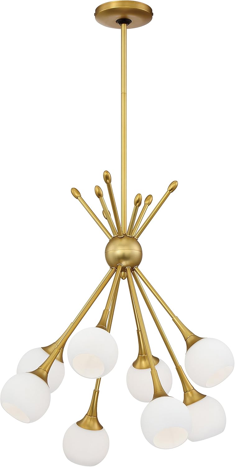 George Kovacs Mid. Chandeliers-Glass Down P1807-248, 14