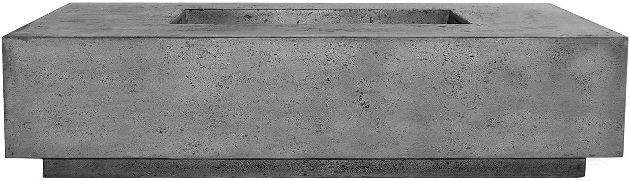 Prism Hardscapes Tavola 8 Fire Table in Pewter - LP