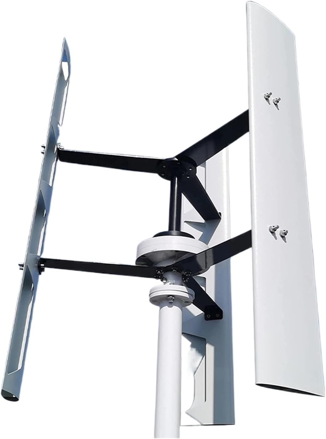 Wind Turbines, Free Energy 10KW Low Noise Vertical Axis Wind Power Turbine Generators 10000W 12V 24V 48V AC Windmill Fan for Home Farm Seashore(12V_10KW)