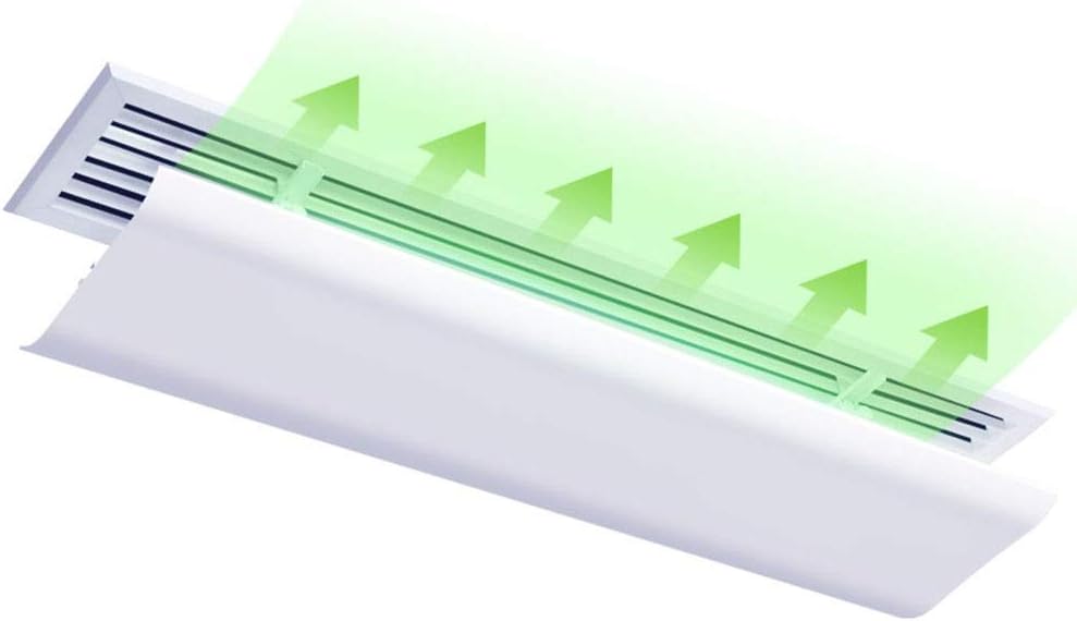 Air conditioning wind deflector Universal Air Conditioner Cover for Vents, Sidewall, and Ceiling Registers