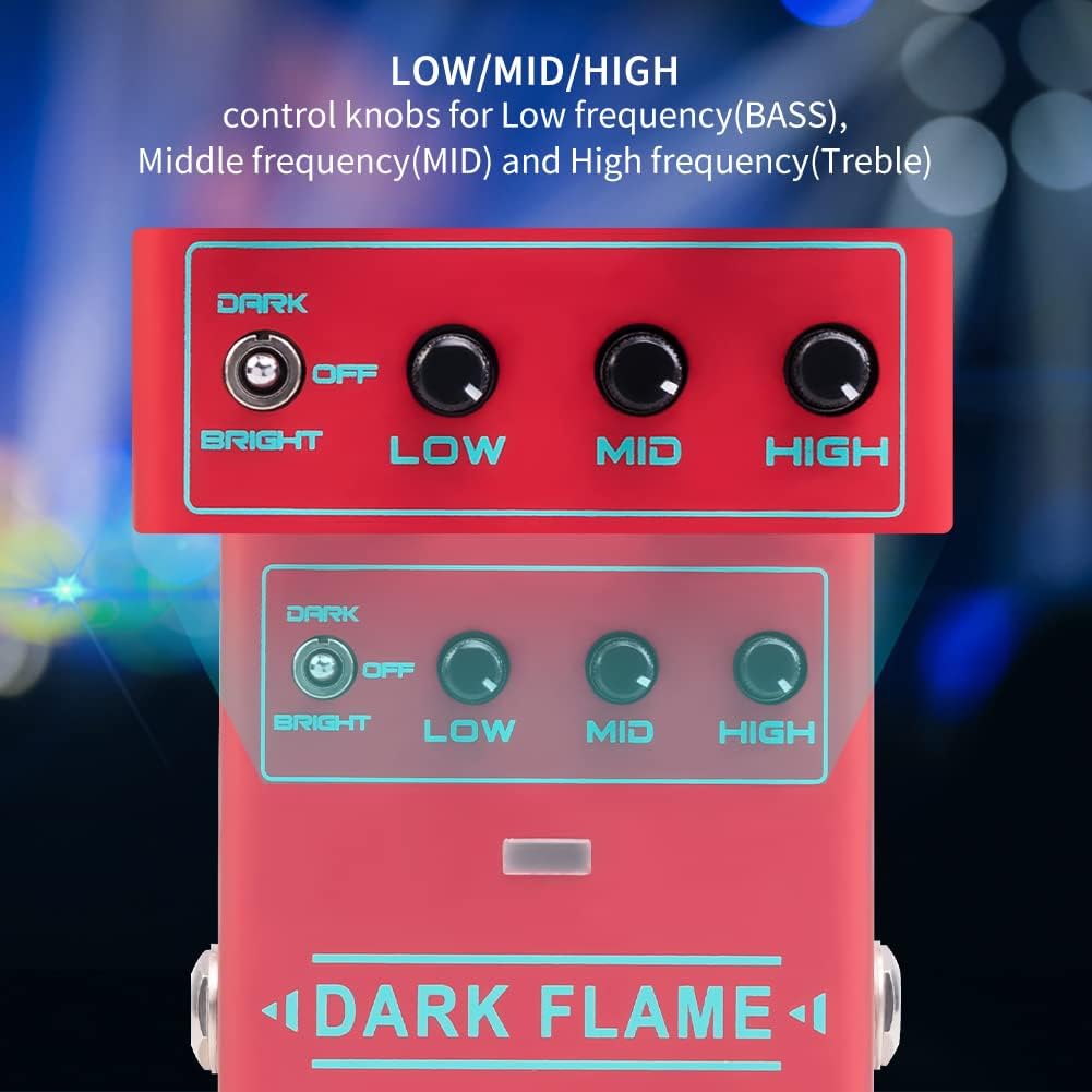 JOYO R-24 High Gain Overdrive Pedal Amplifier Simulation Guitar Pedal and R-17 Modern Metal High Gain Distortion Pedal