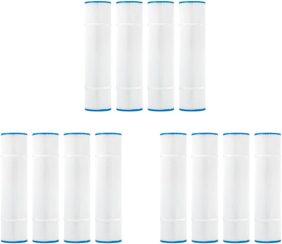 Doheny's PA811 Pool Spa Filter | Repl. Filters for Hayward Swim-Clear C3025, C3030 | Replaces Pleatco PA81, Unicel C-7483, Filbur FC-1225 | OD: 7”, Length: 19 5/8”, Top & Bottom Opening: 3” | 12-Pack