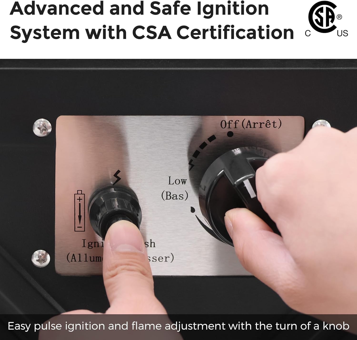 28 Inch Outdoor Fire Table with Ceramic Tile Tabletop Square Propane Fire Pit Table 50,000 BTU Gas FirePit Fire Table with Glass Wind Guard(L) Waterproof Cover Gloves Steel Lid and Lava Rock