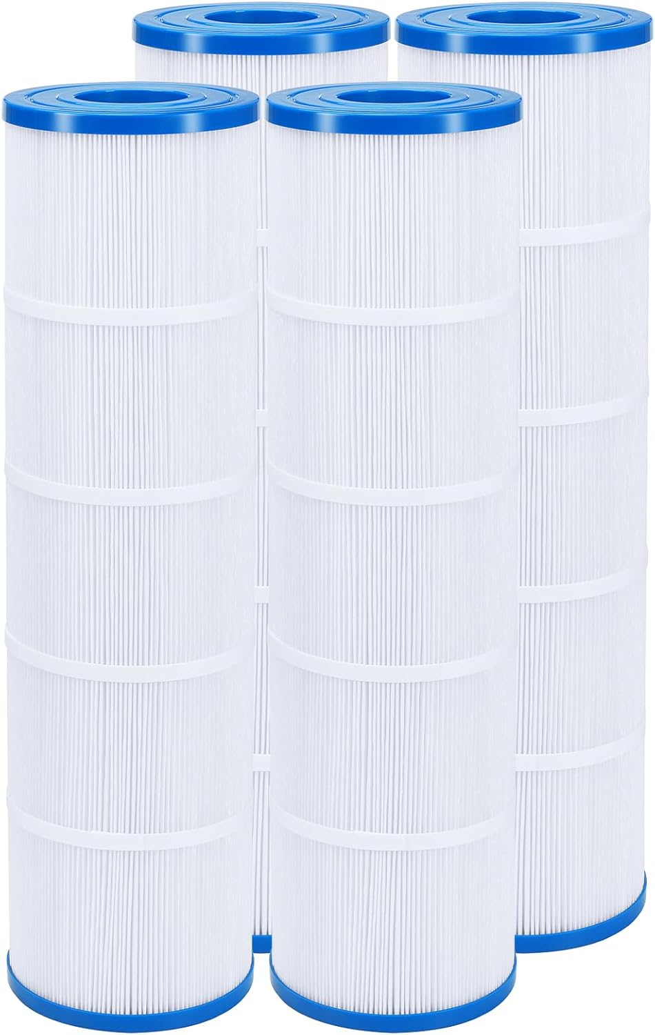 Durable CCP420 Pool Filter Cartridge Compatible with Pentair Clean & Clear Plus 420, Pentair CCP420, Pleatco PCC105-PAK4, Pentair R173576, Unicel C-7471, Filbur FC-1977, 4x105 sq.ft, 4 Pack