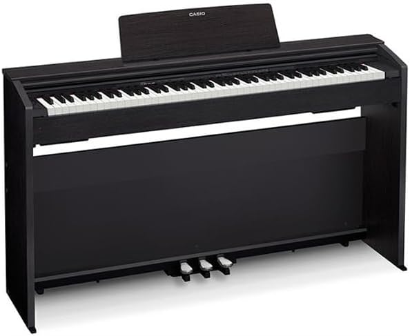 Casio Privia PX-870 – 88-Key Weighted Console Digital Piano | Tri-Sensor II Scaled Hammer Action Keys| Elegant Design | Powerful 40W 4-Speaker Sound, Concert Play, USB-MIDI