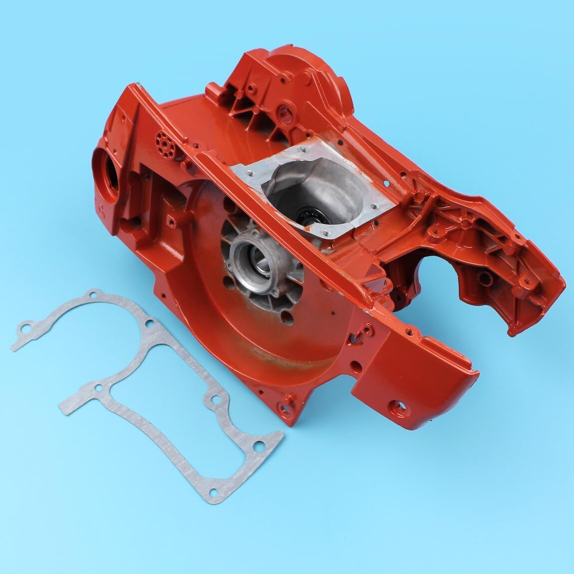 Fricgore Spare Parts for Crankcase Engine Housing Crank Case Assy W/Gasket Kit for Husquarna 362 365 371 372 371K 375K EPA Chainsaw #503626813/503626876