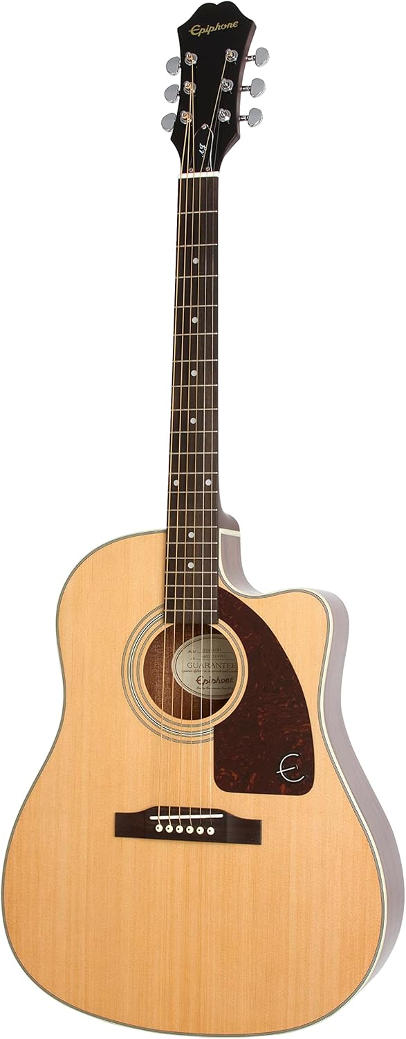 Epiphone J-15 EC Deluxe Acoustic Electric, Natural