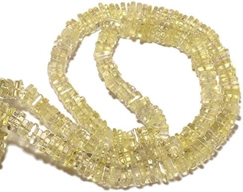 16 inches full 3 strands - finest square heishi beads, size 6 mm