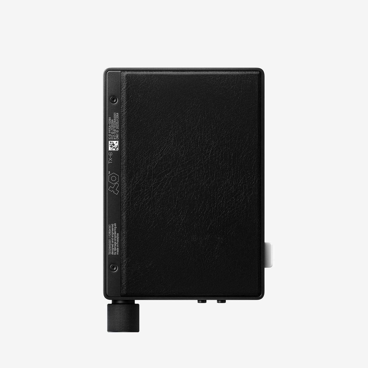 teenage engineering TX–6 portable and rechargeable 6 stereo channel mixer, usb audio interface and sound card, 8 hour battery life, built-in effects, ble and usb midi, iOS compatible (black)