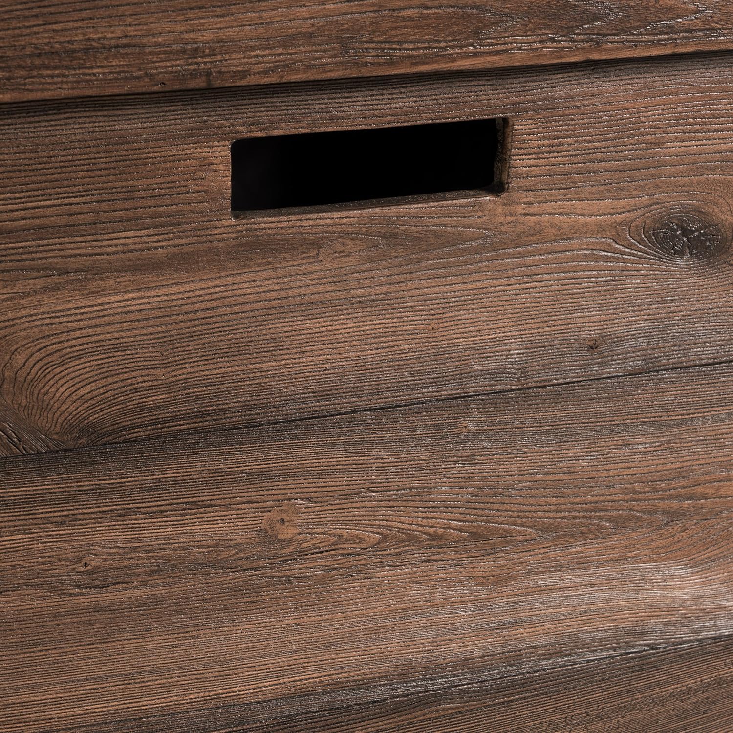 Christopher Knight Home Delaney Outdoor Square Firepit - 40,000 BTU, 32