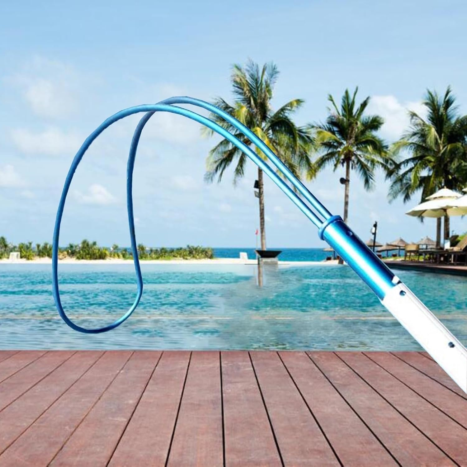 Swimming Pool Safety Hooks For Adult Kids Elderly, Pool Rescue Pole Equipment/ Lifeguard Rescue Life Hook For Beach Yachts Seaside Drowning Swimmers, 1 2 3 5 7 8 9 M Telescopic Bars(9M/29.5FT POLE+63C