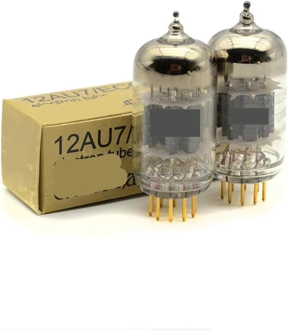 Vacuum Tube 12AU7 ECC82 Gold pins Suitable for Amplifier HiFi Audio Power Amplifier(ONE Matched Quad)